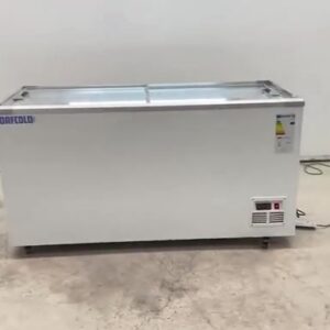 White sliding glass top commercial chest freezer design for GAZLL wholesale sourcing