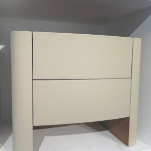 Light Two Drawer Bedside Cabinet with Open Base design reference view 1 for GAZLL wholesale furniture sourcing