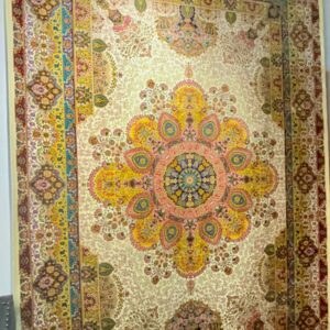 Multicolor Floral Medallion Rug, model CR-025, main design reference
