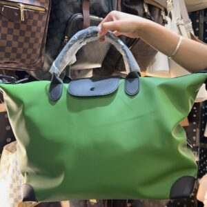 Green Travel Tote Front View