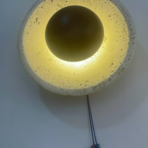 Circular Halo Accent Wall Light, showroom design reference for GAZLL wholesale lighting and décor sourcing